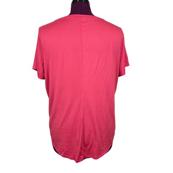 Women's DSG Pink Short Sleeve Athletic Top | Size XL - Picture 3 of 9